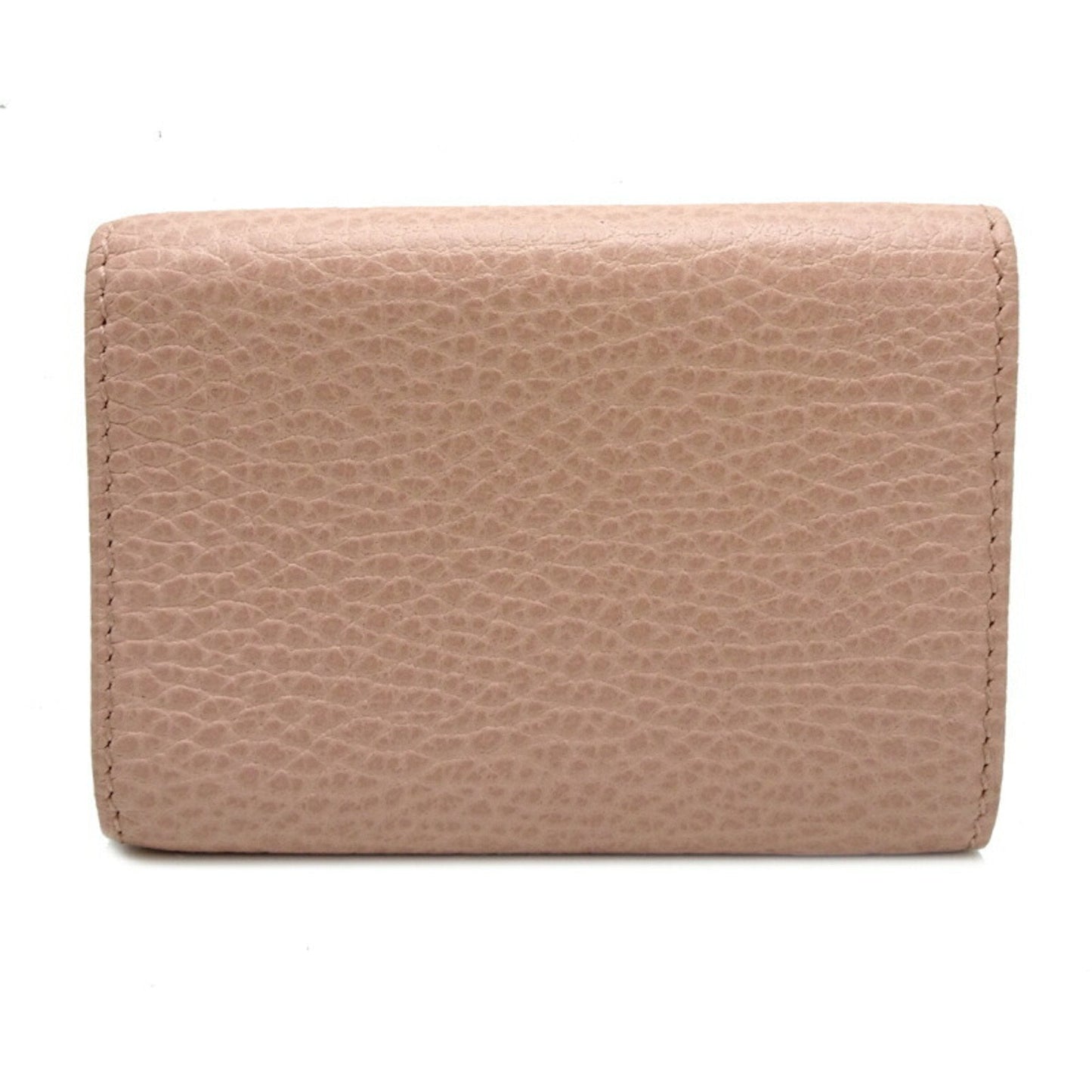 Gucci Pink Leather Wallet (Tri-Fold)