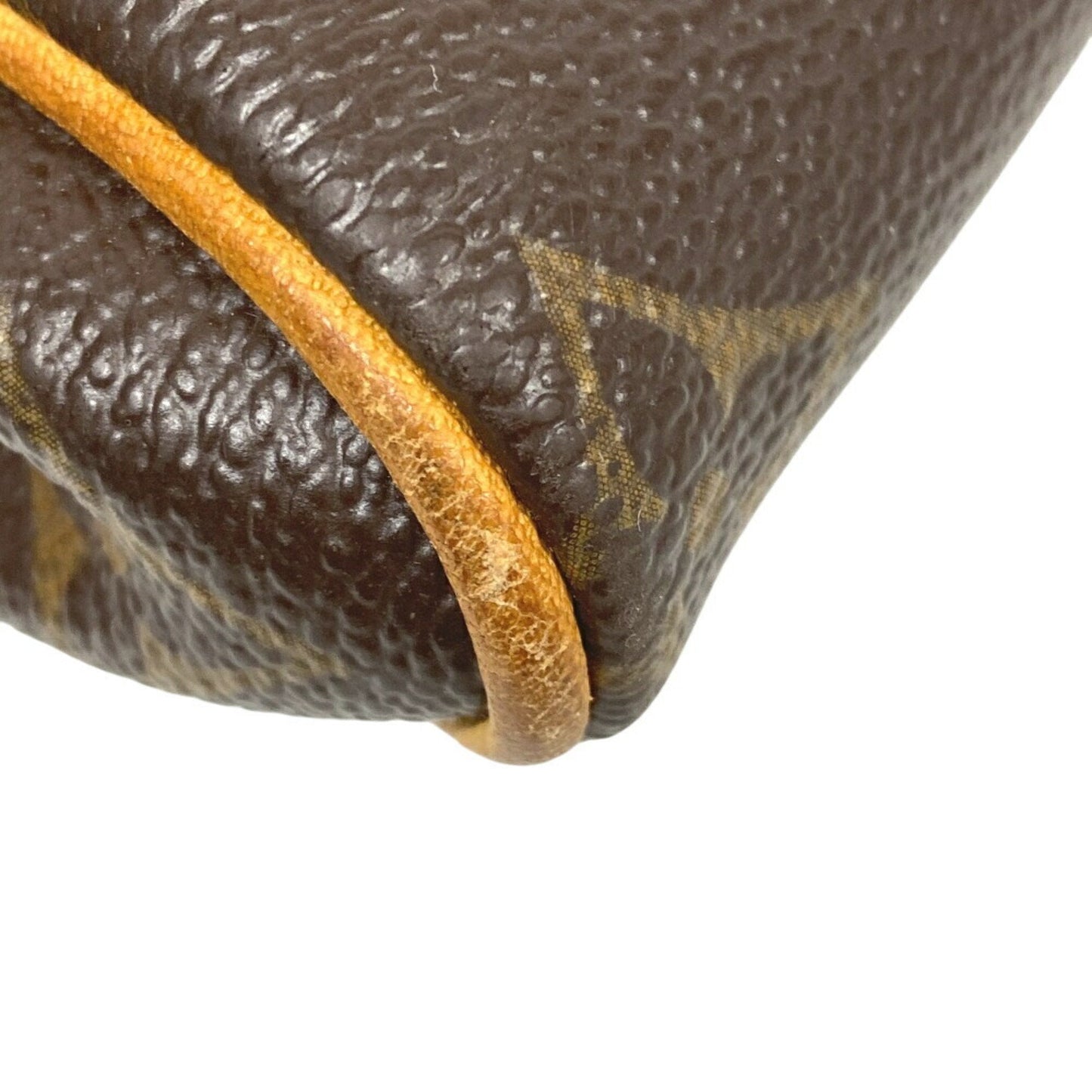 Louis Vuitton Brown Leather Shoulder Bag