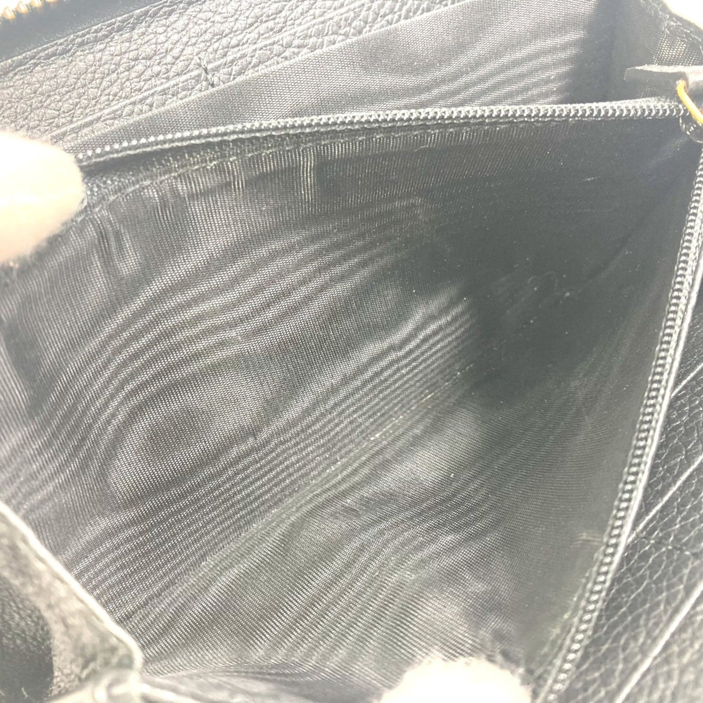 Gucci Black Leather Long Wallet (Bi-Fold)