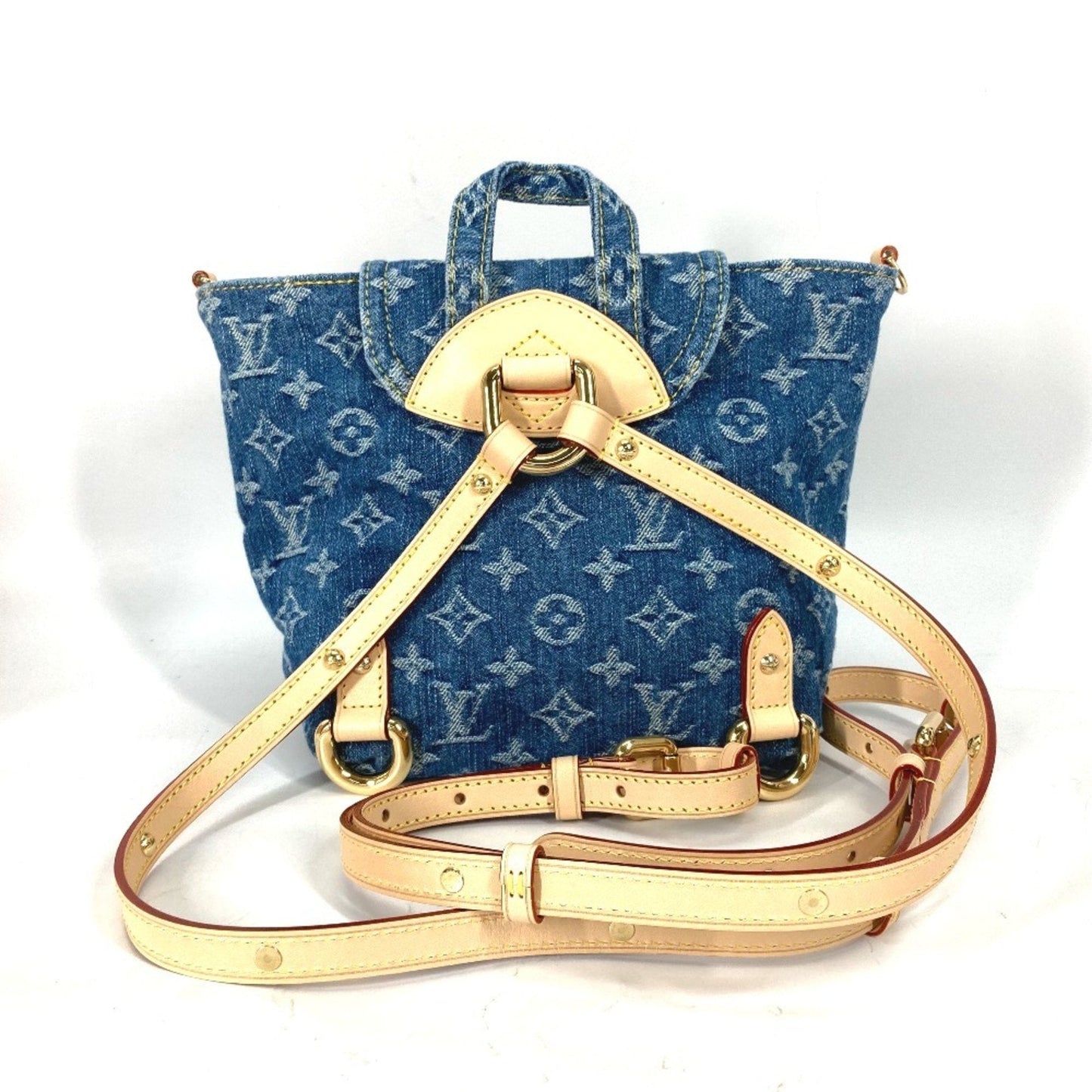 Louis Vuitton Blue Monogram Denim Backpack