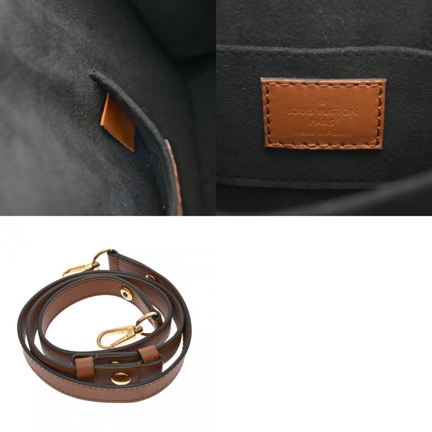 Louis Vuitton Brown Monogram Canvas Shoulder Bag