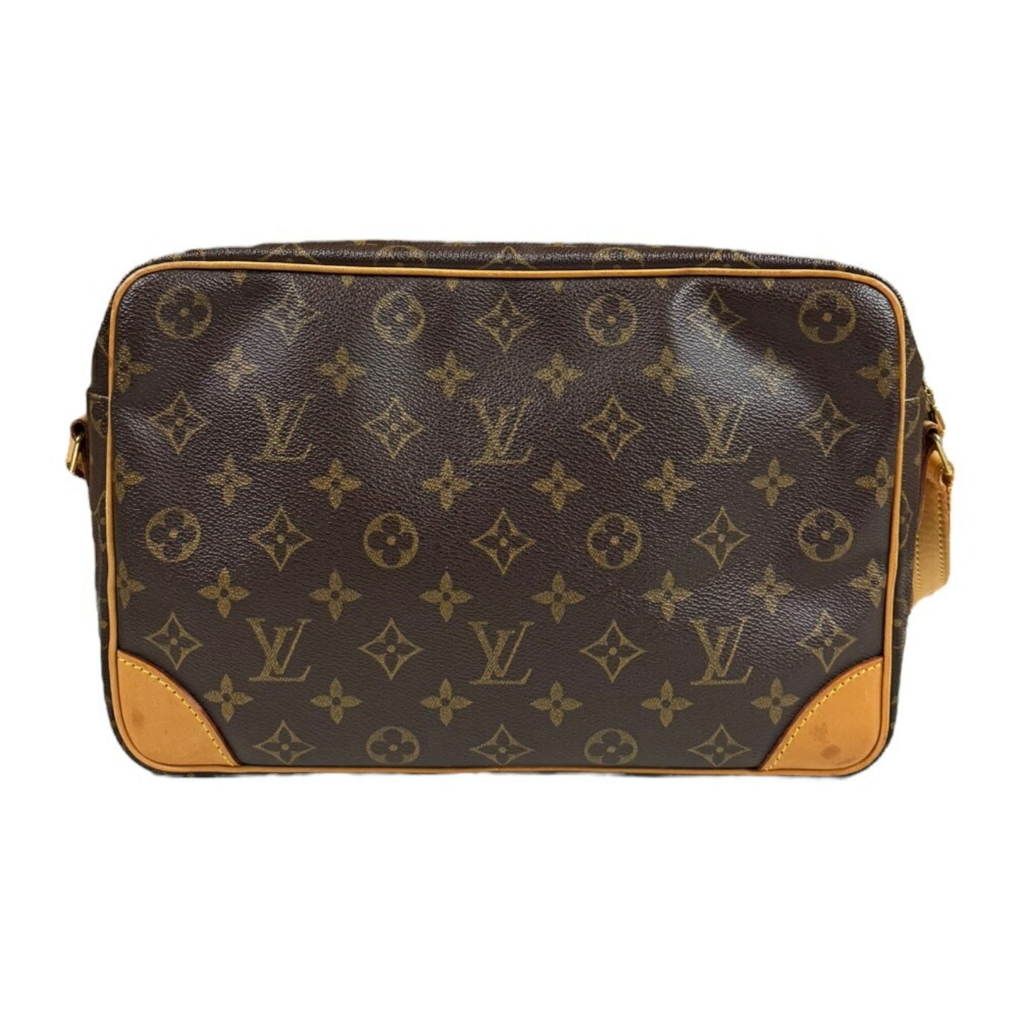 Louis Vuitton Brown Monogram Canvas Shoulder Bag