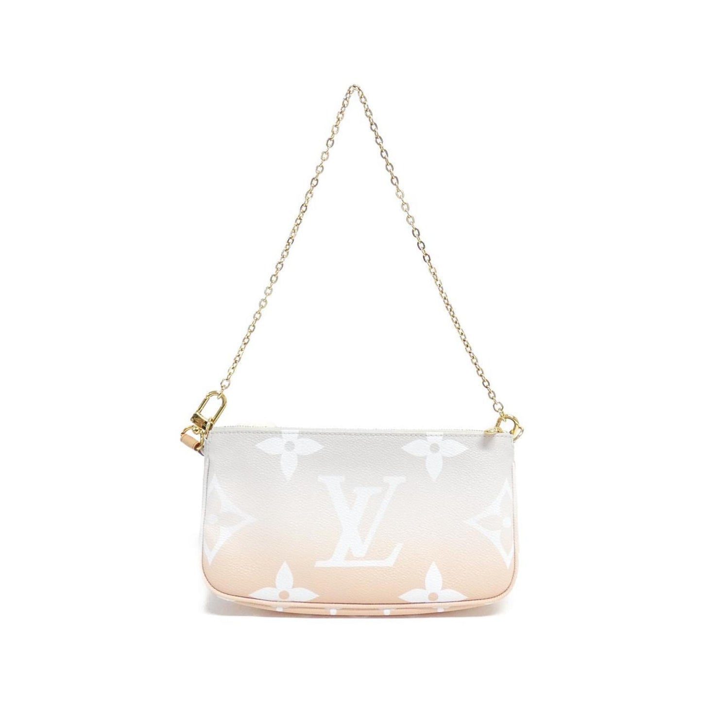Louis Vuitton Gold Coated Canvas Pochette Shoulder Bag