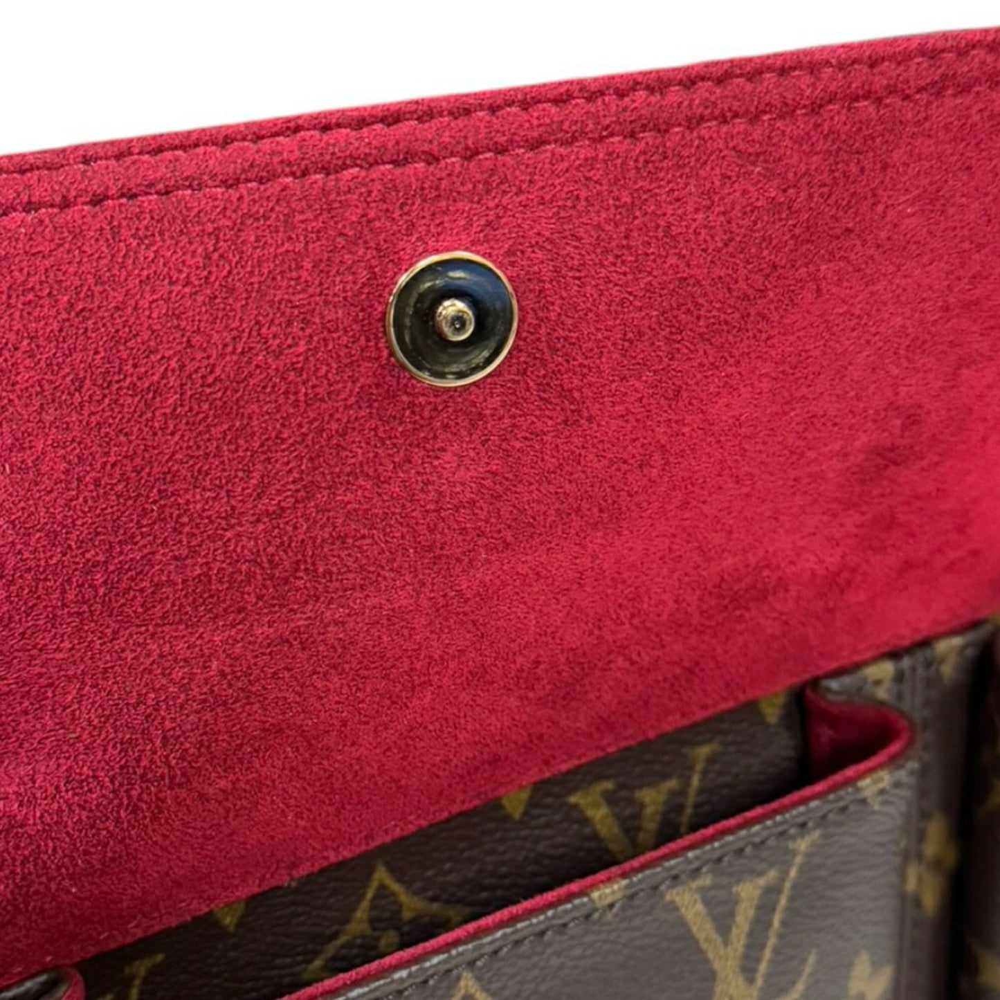 Louis Vuitton Brown Monogram Canvas Shoulder Bag