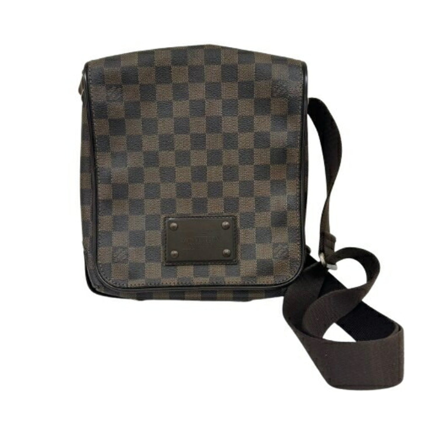 Louis Vuitton Damier Ebene Coated Canvas Shoulder Bag