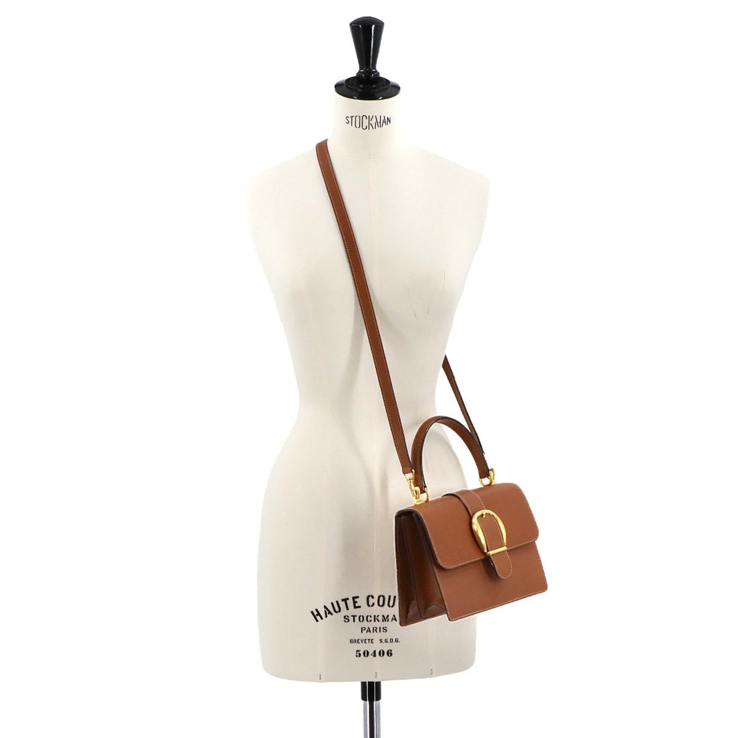 Gucci Brown Leather Shoulder Bag