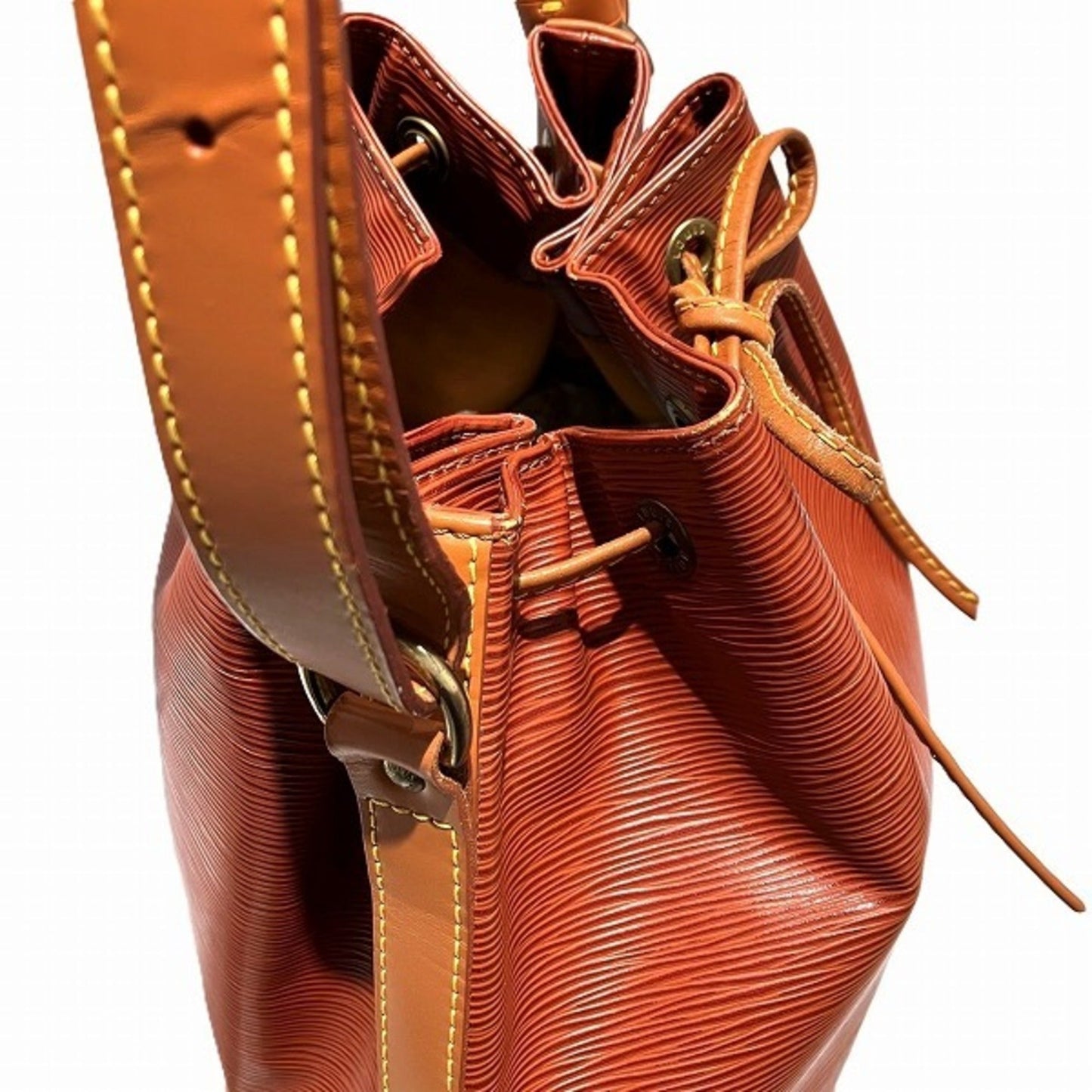 Louis Vuitton Brown Gold Cipango Kenyan Brown Leather Shoulder Bag