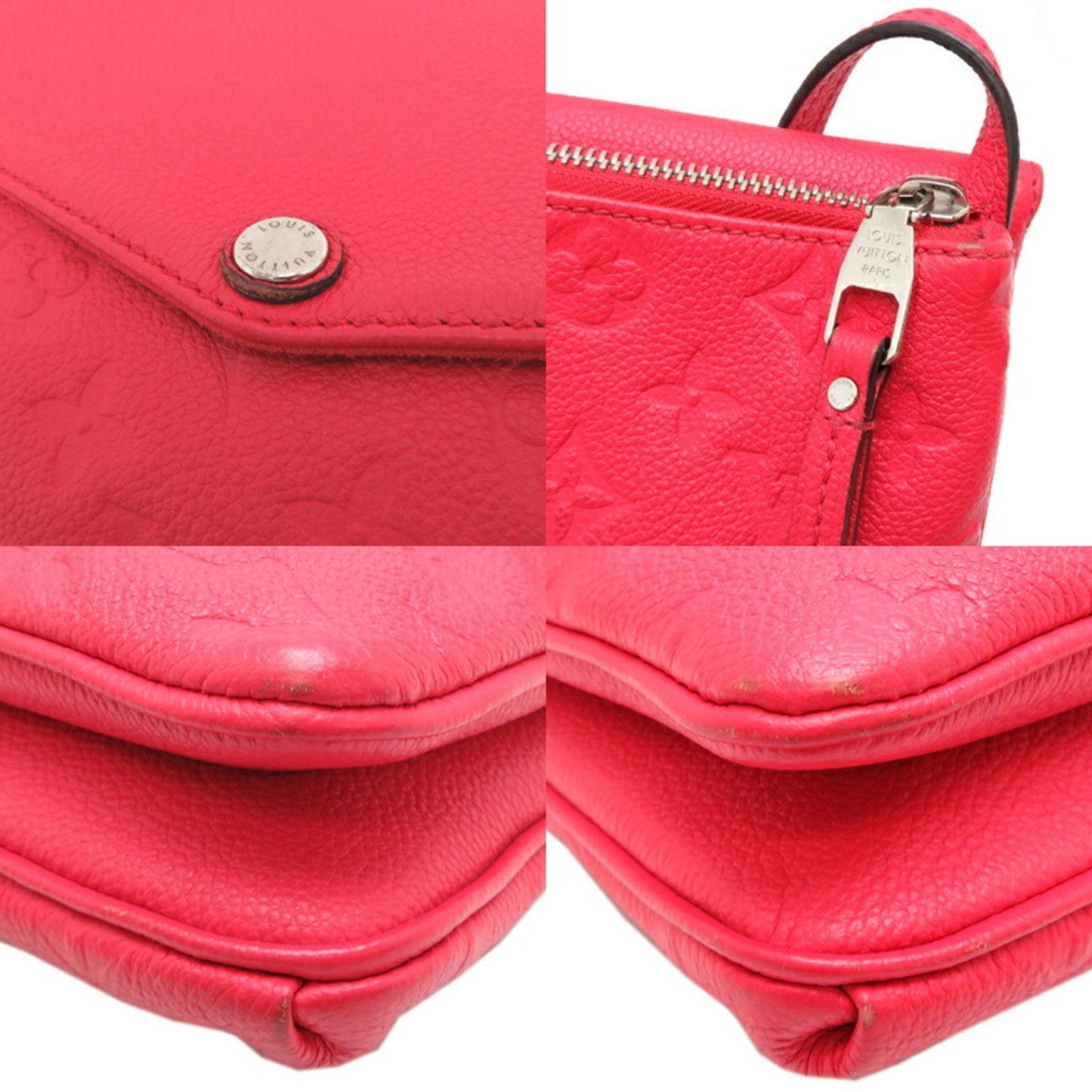 Louis Vuitton Monogram Empreinte Dahlia Monogram Empreinte Shoulder Bag
