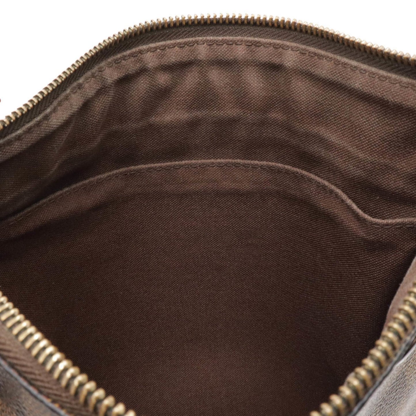 Louis Vuitton Brown Pvc Pochette Shoulder Bag