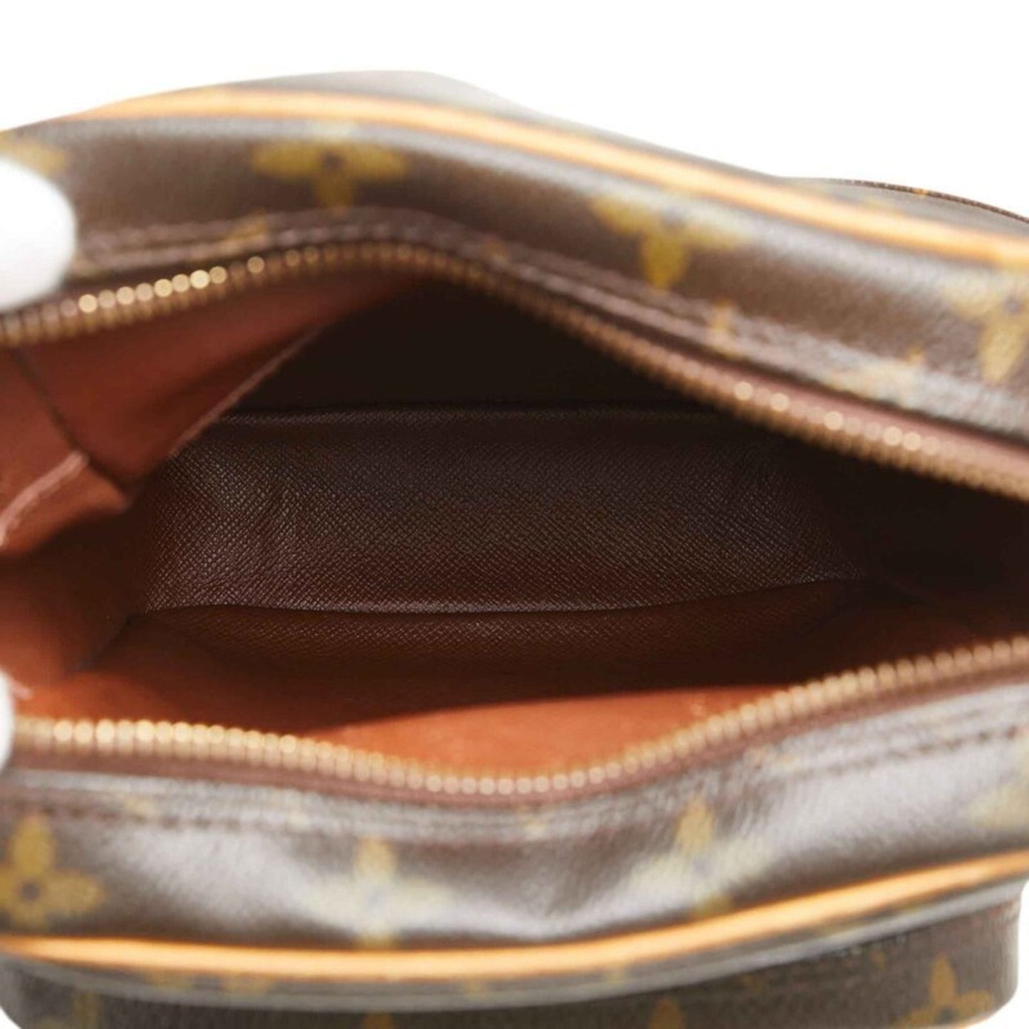 Louis Vuitton Brown Pvc Leather Shoulder Bag