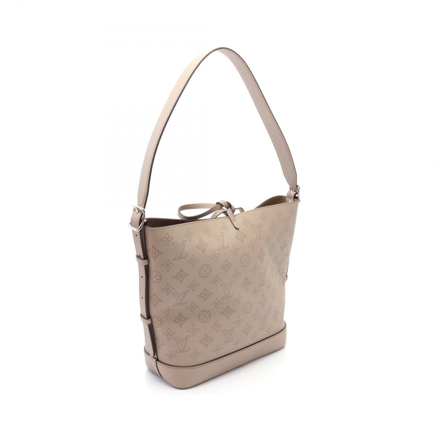 Louis Vuitton Beige Mahina Leather Shoulder Bag