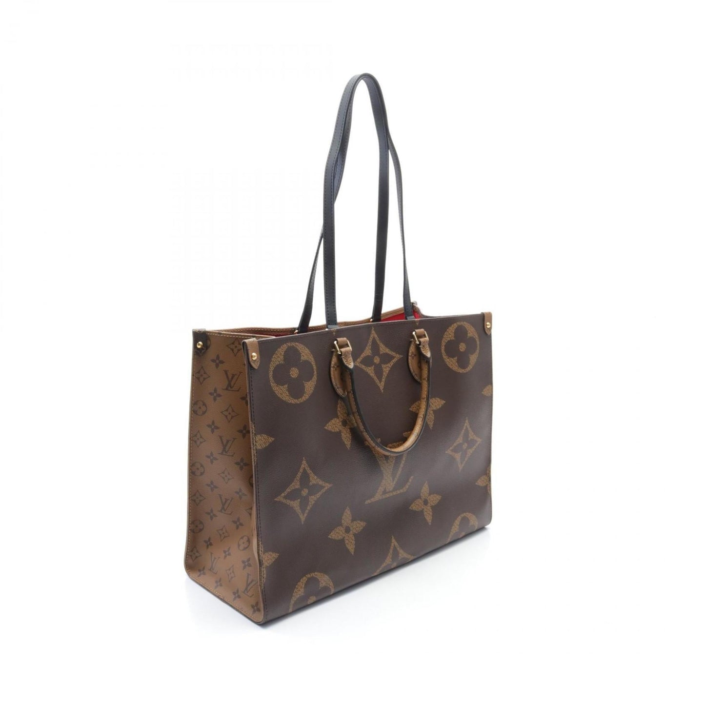 Louis Vuitton Brown Monogram Leather Shoulder Bag