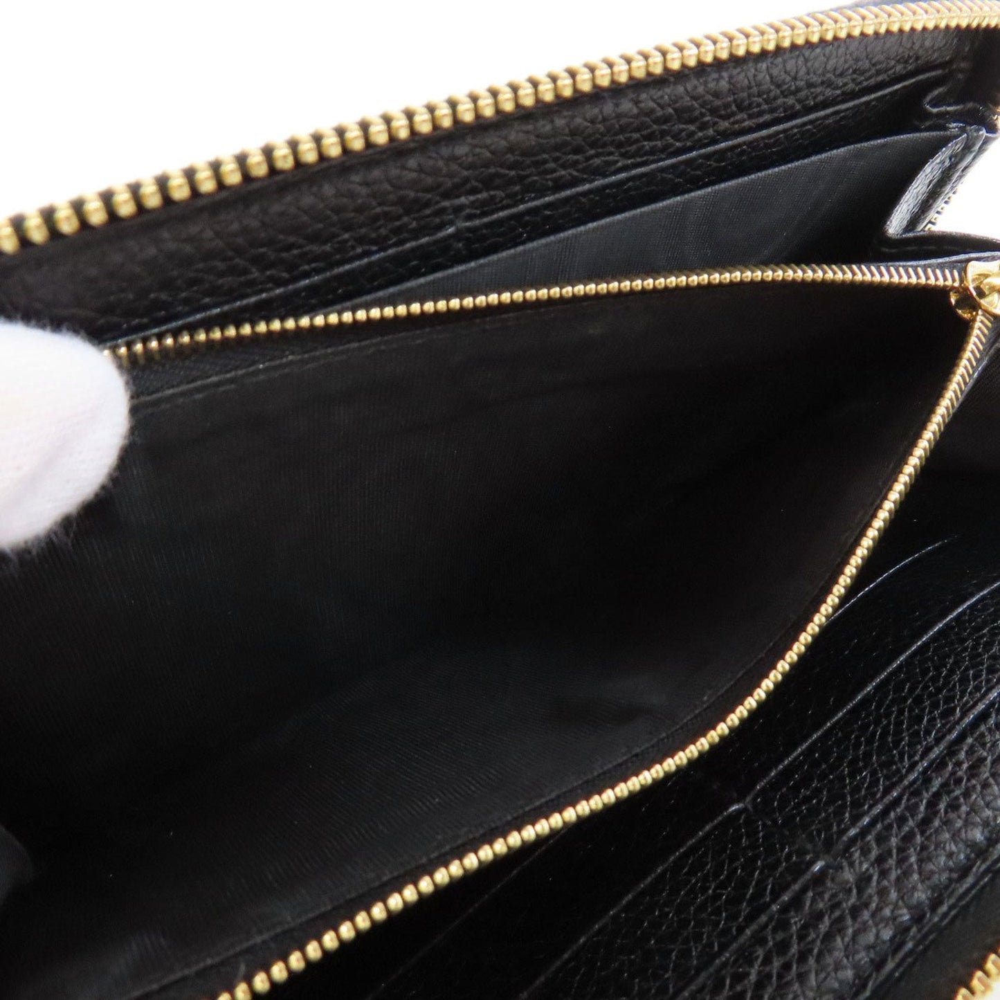 Gucci Black Leather Coin Purse/Coin Case