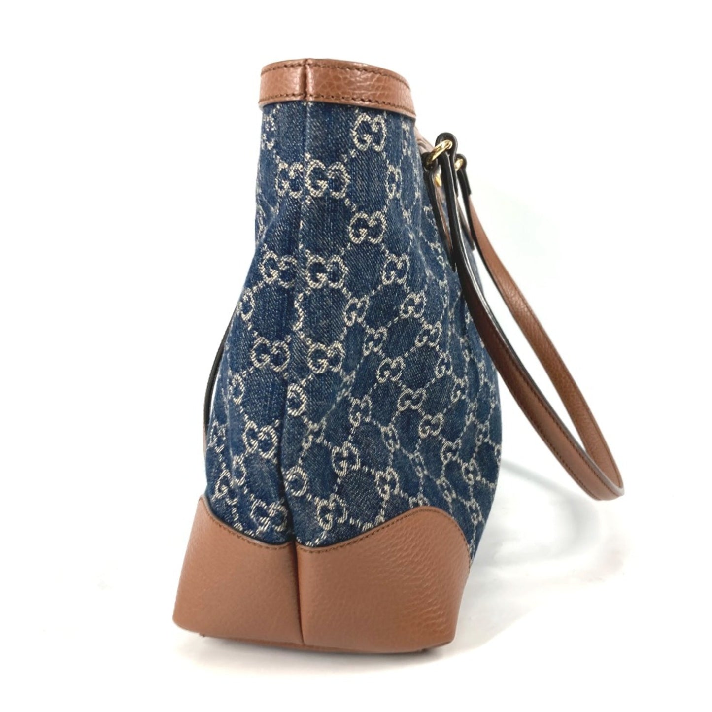 Gucci Blue Denim Tote Bag
