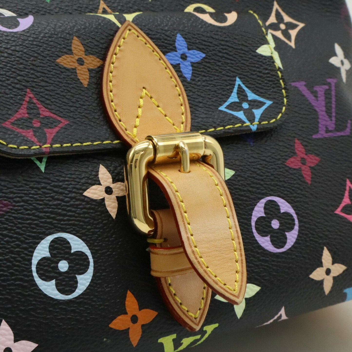 Louis Vuitton Noir Pvc Handbag Shoulder Bag