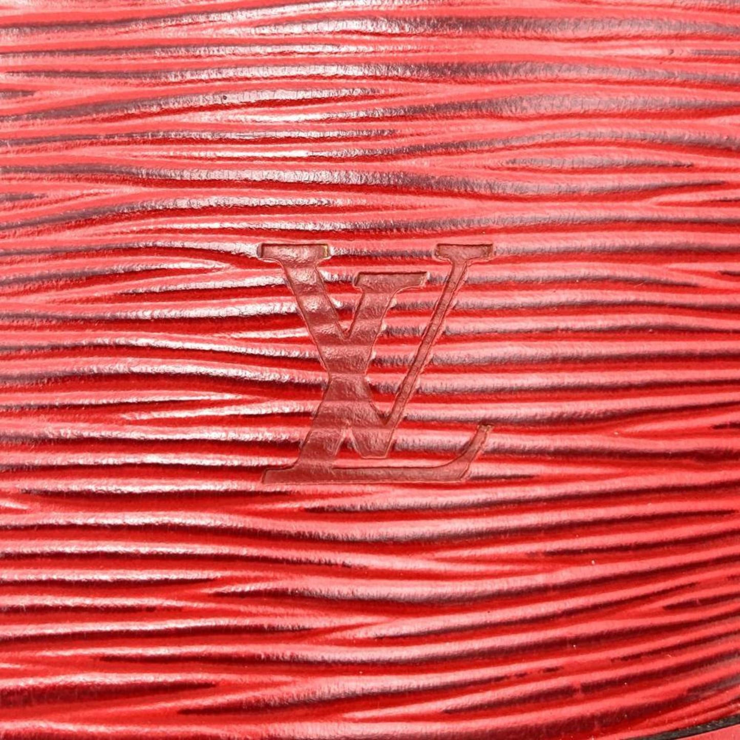 Louis Vuitton Red Color Epi Leather Shoulder Bag