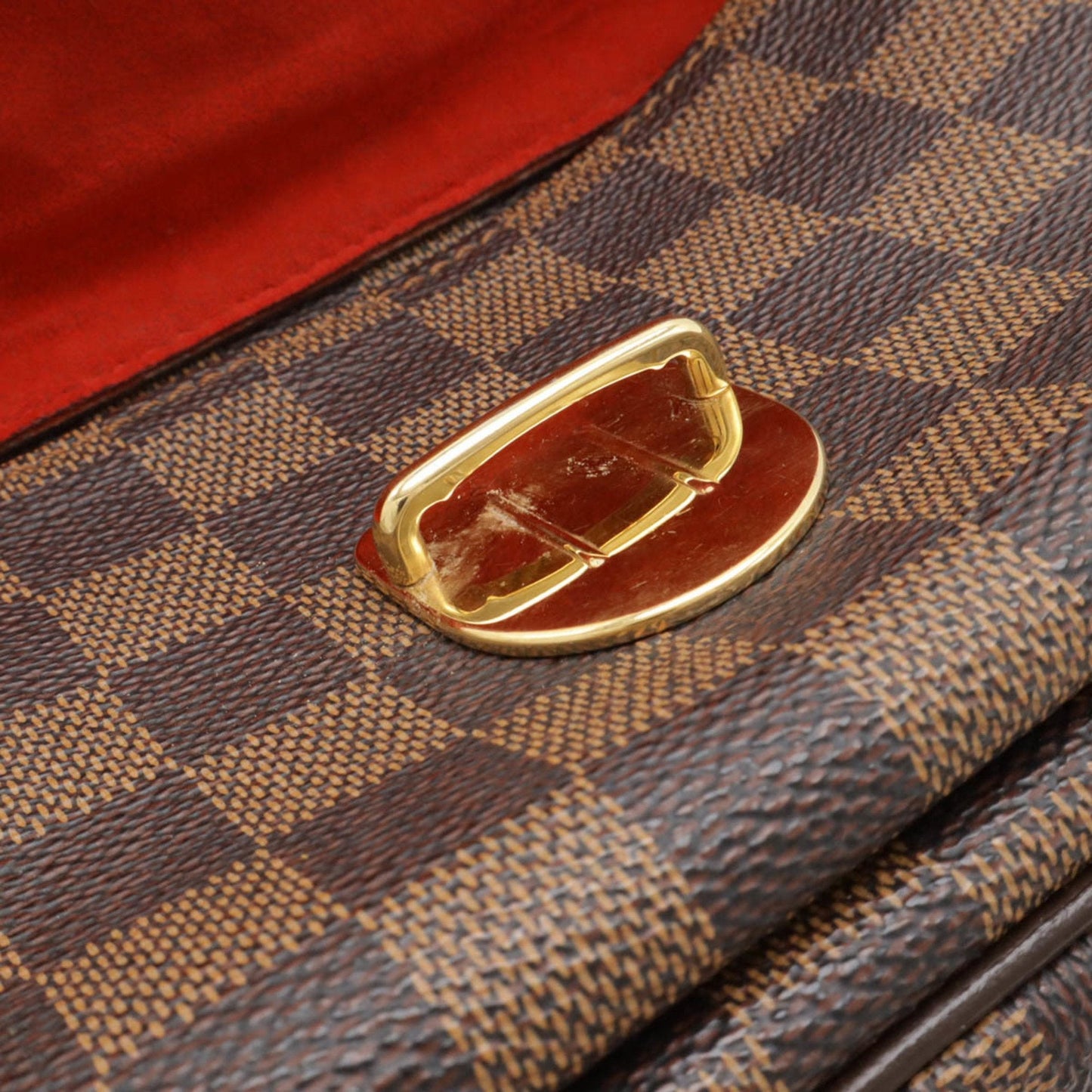 Louis Vuitton Brown Pvc Shoulder Bag