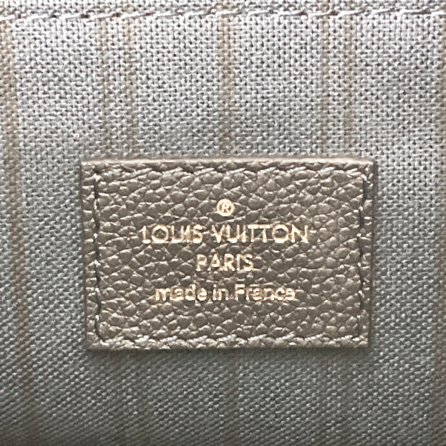 Louis Vuitton Monogram Impression Infini Navy Monogram Empreinte Shoulder Bag