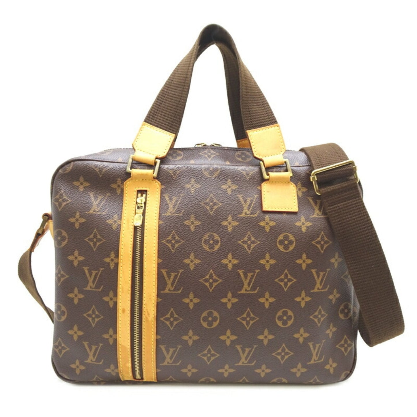 Louis Vuitton Brown Monogram Handbag Shoulder Bag ()