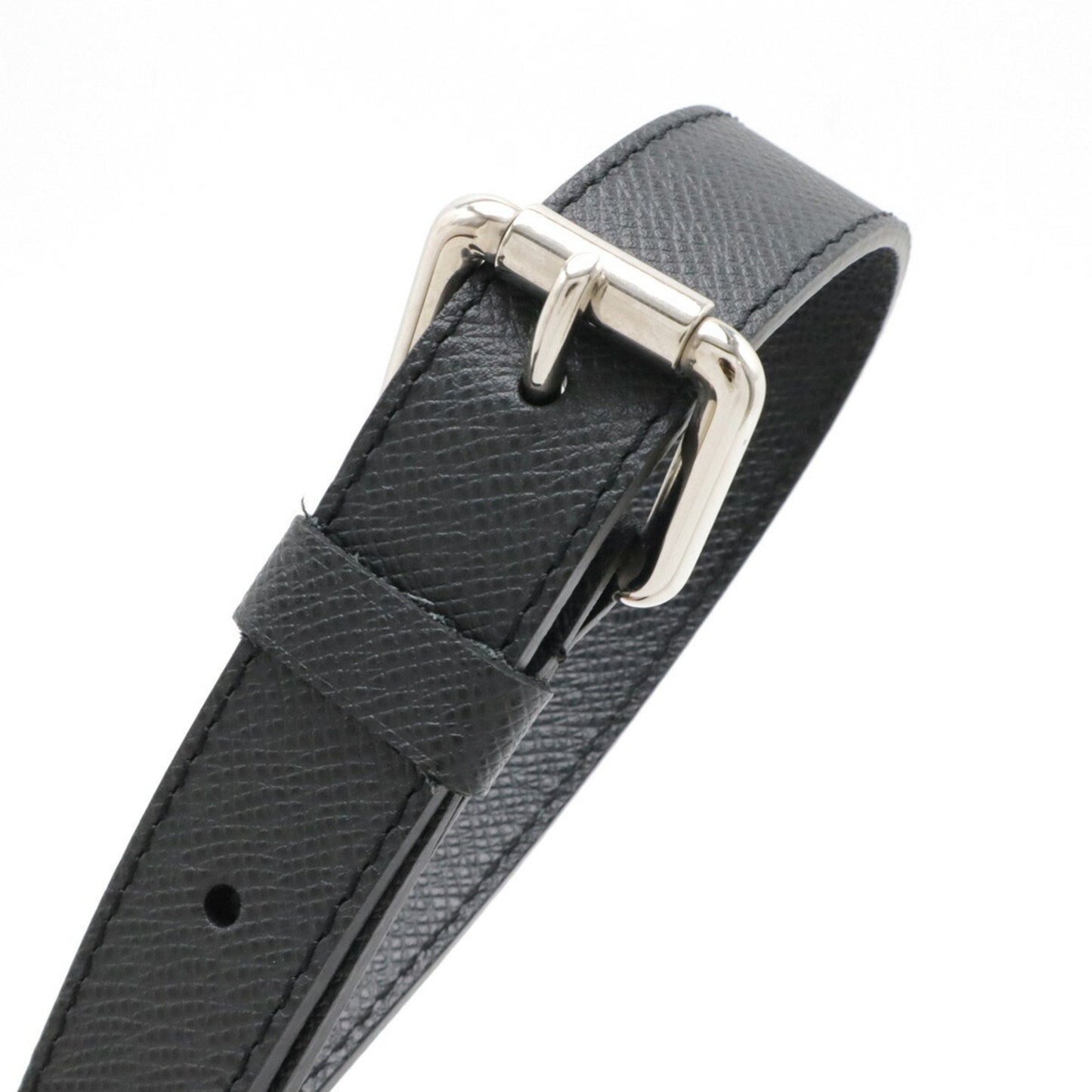 Louis Vuitton Ardoise Black Taiga Leather Shoulder Bag