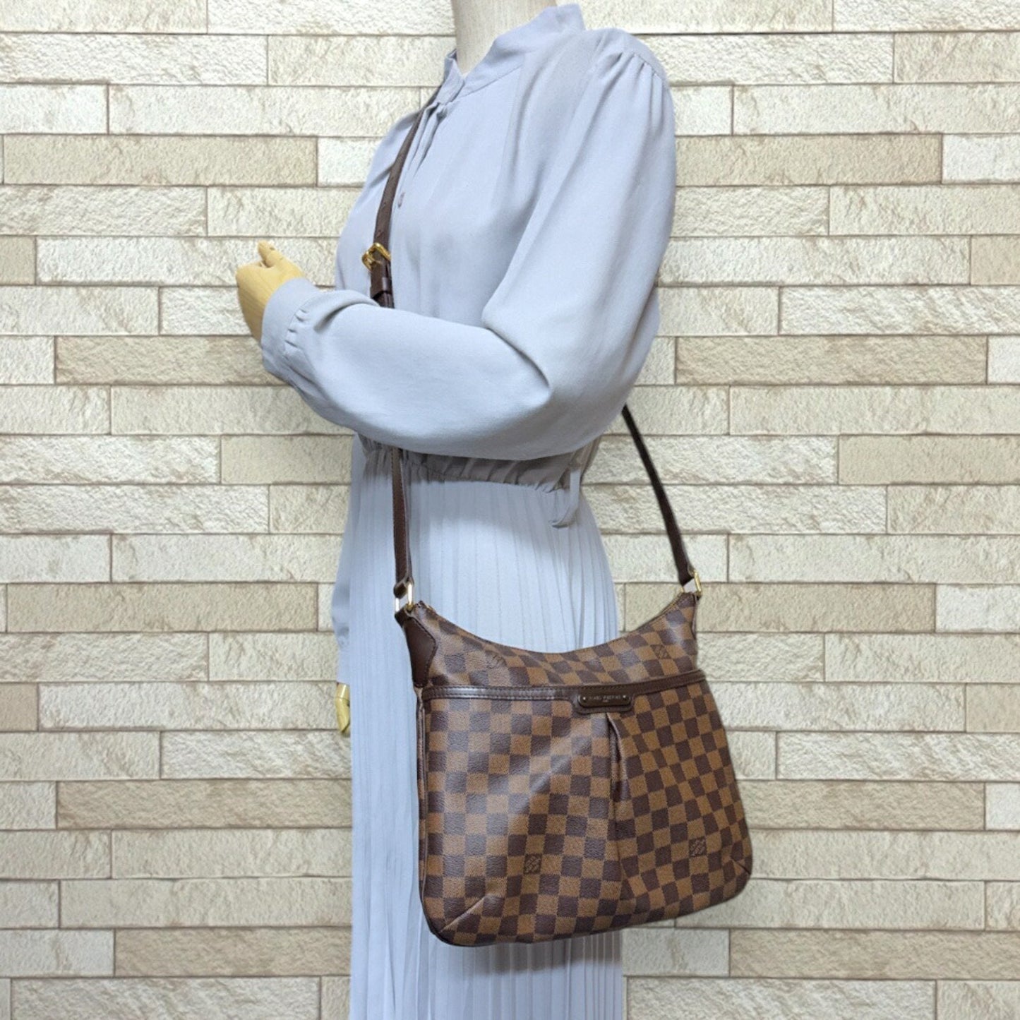 Louis Vuitton Damier Brown Damier Canvas Shoulder Bag