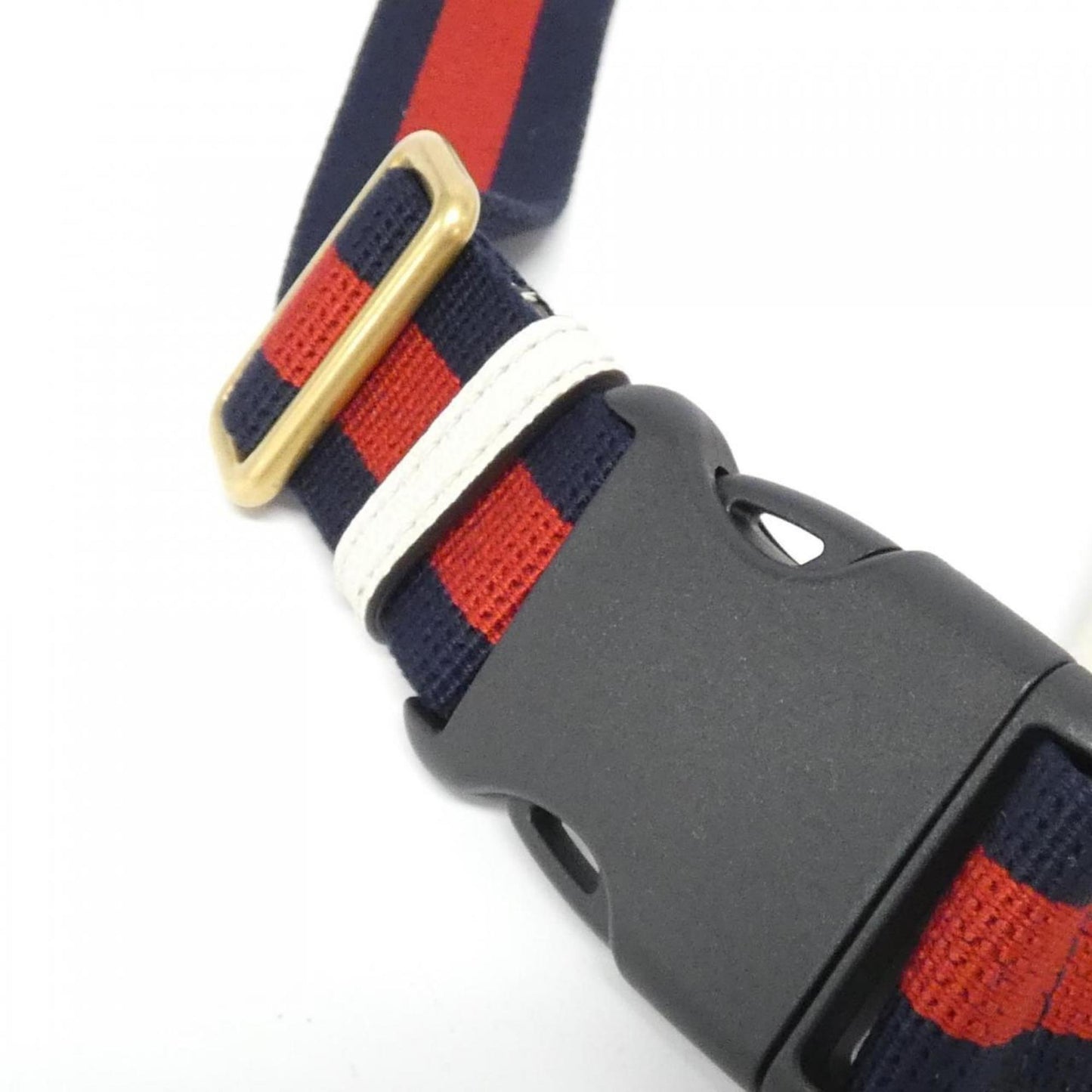 Gucci White Leather Fanny Pack