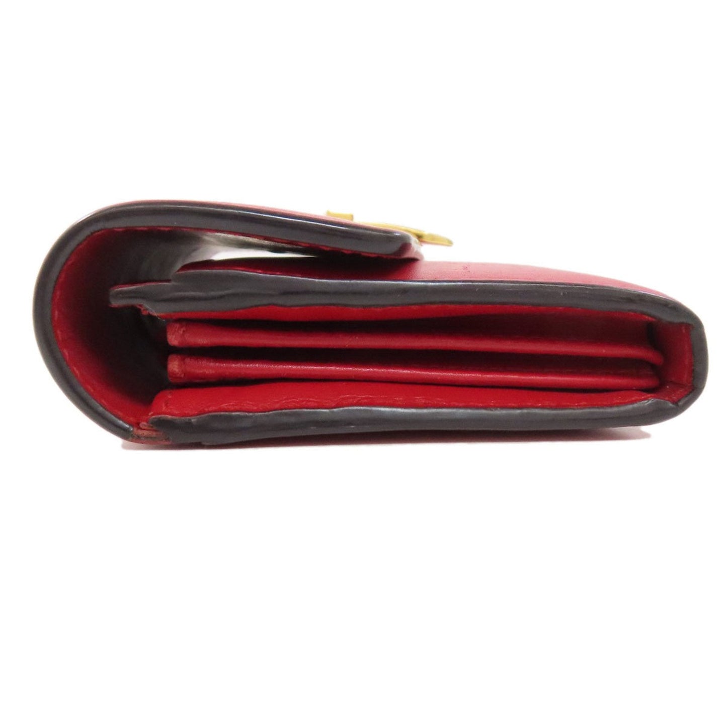 Gucci Red Color Leather Coin Purse/Coin Case