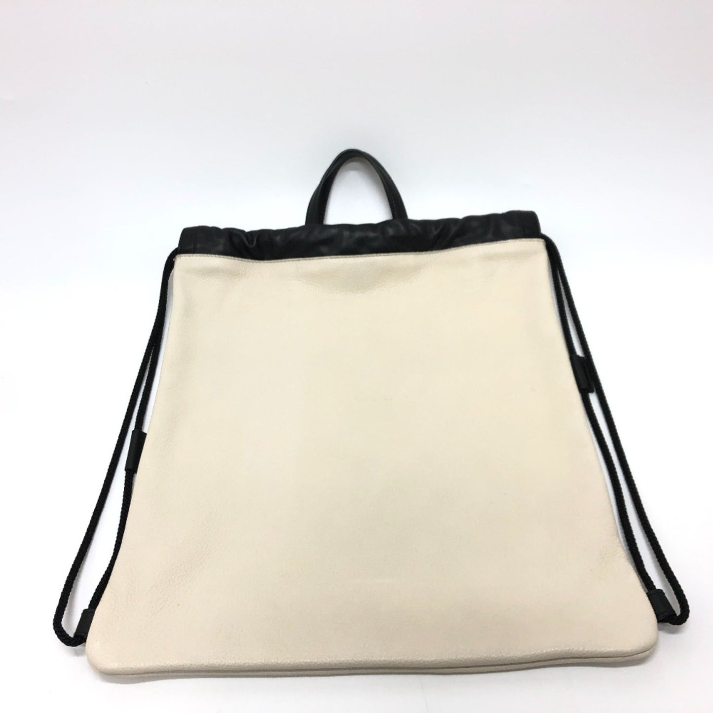 Gucci White Leather Backpack