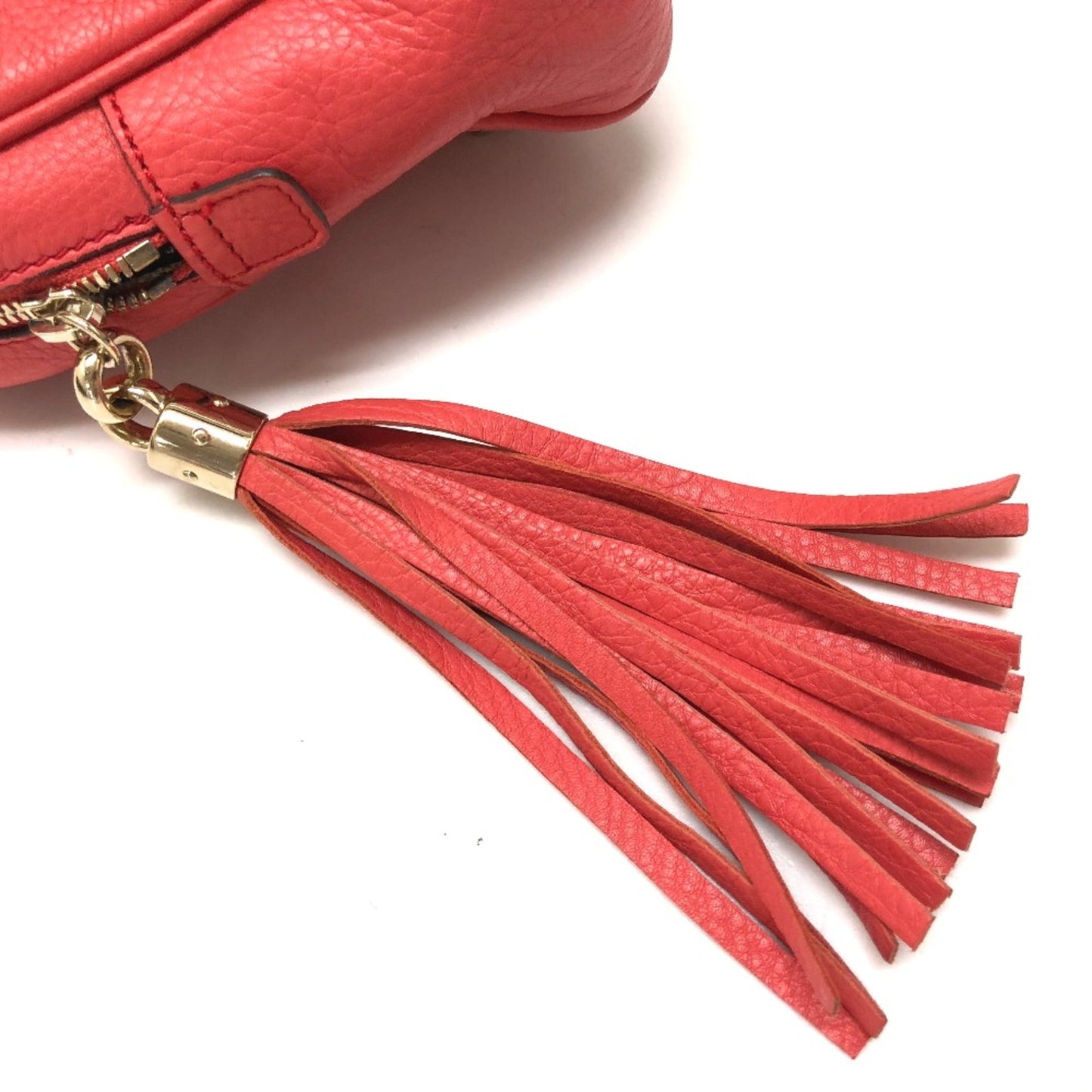 Gucci Pink Leather Shoulder Bag
