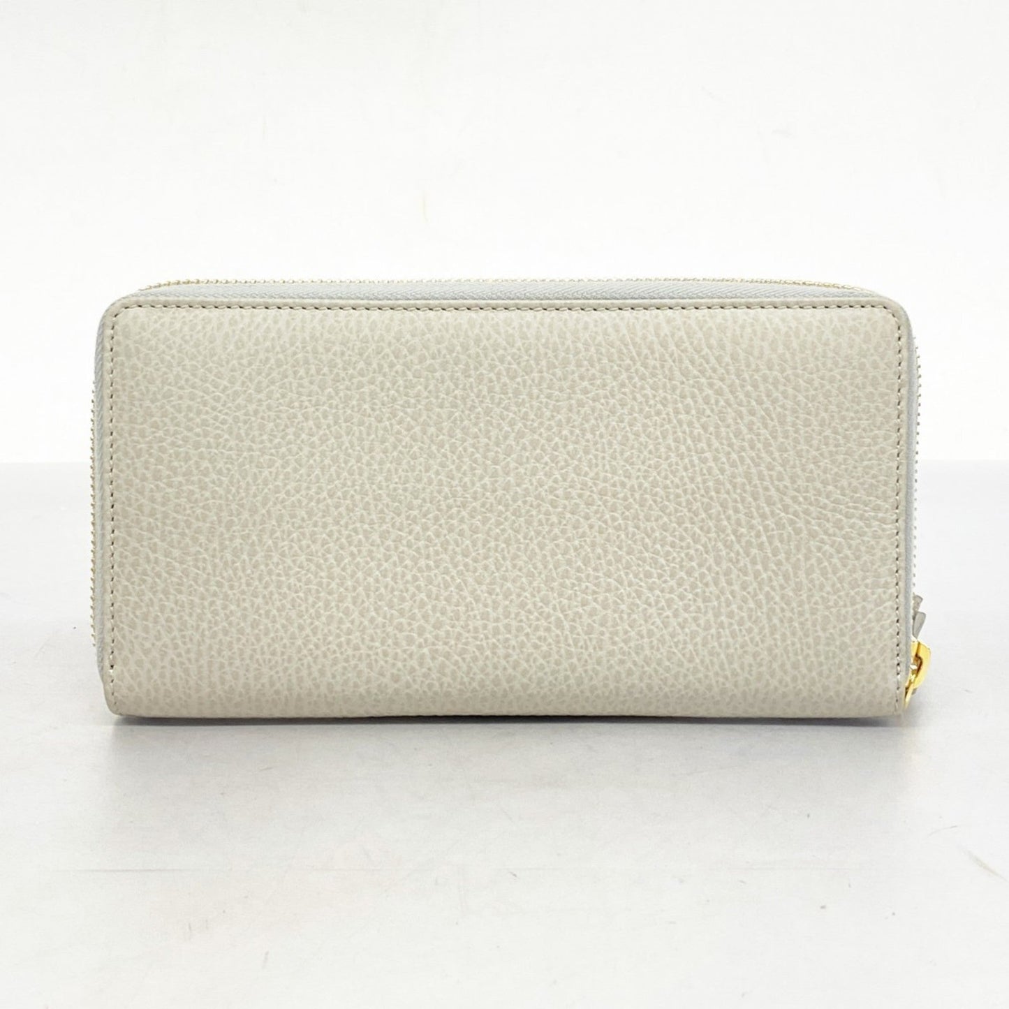 Gucci Gray Leather Long Wallet (Bi-Fold)