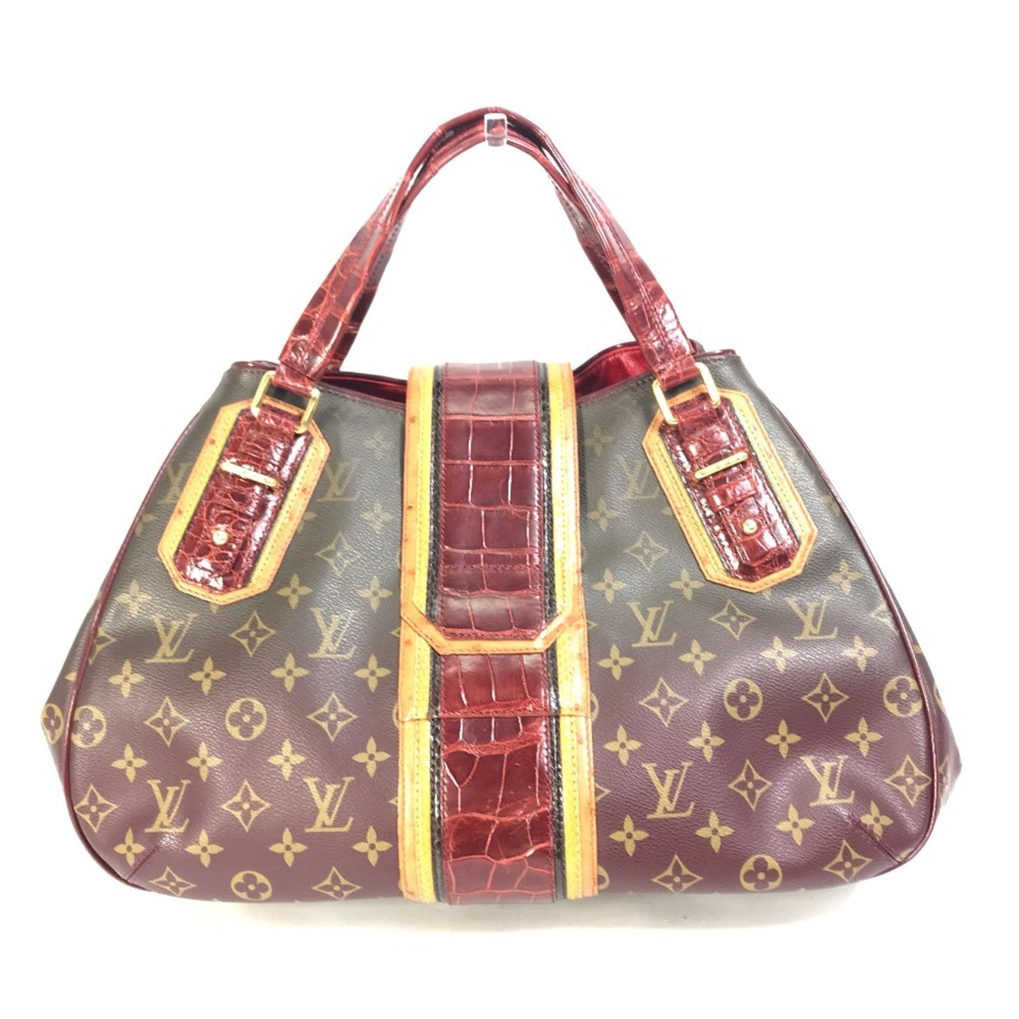 Louis Vuitton Red Cloth Shoulder Bag