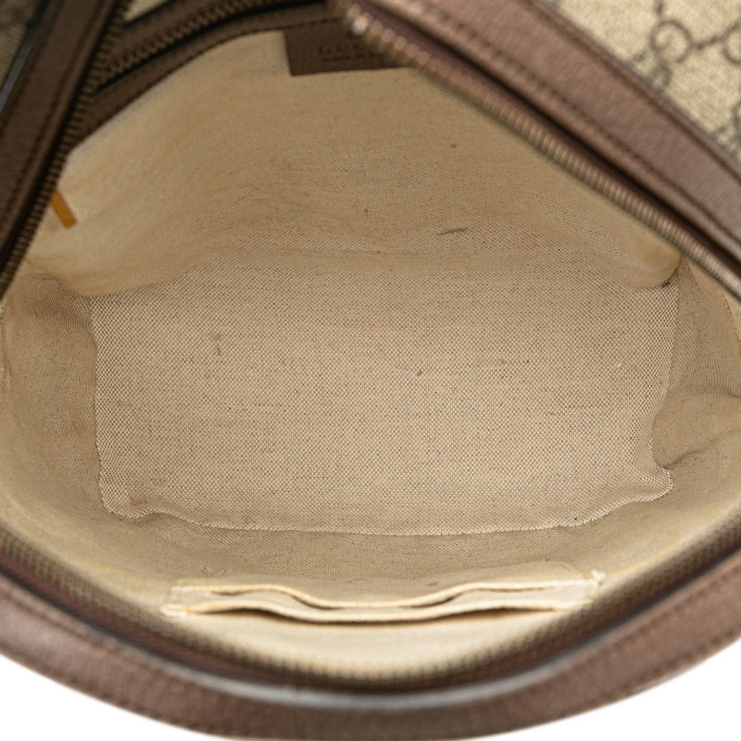 Gucci Beige Pvc Leather Backpack