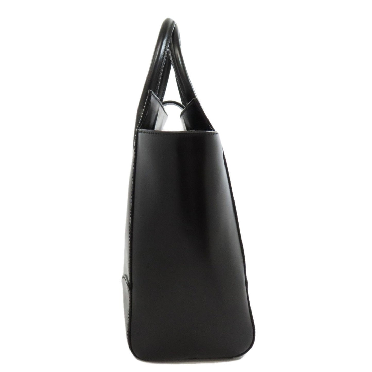 Gucci Black Leather Tote Bag