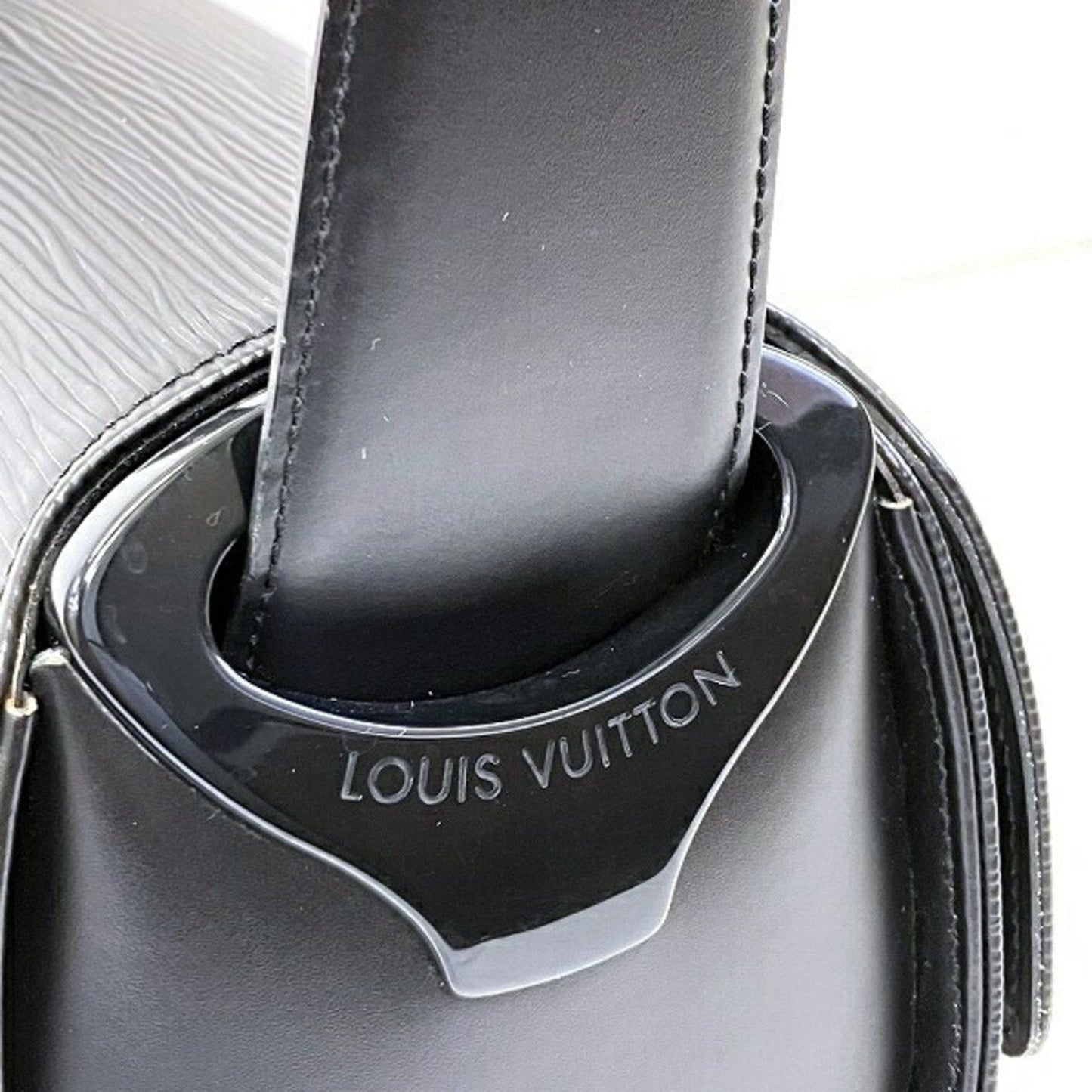 Louis Vuitton Noir Epi Leather Shoulder Bag