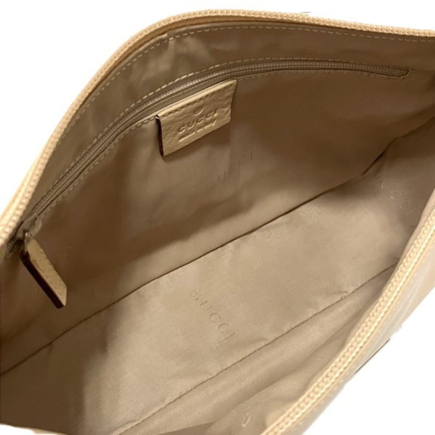 Gucci Beige Leather Handbag