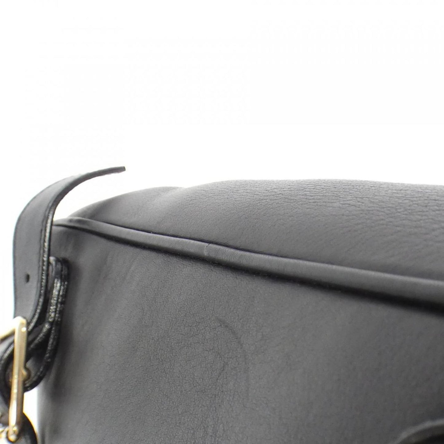 Gucci Black Leather Backpack