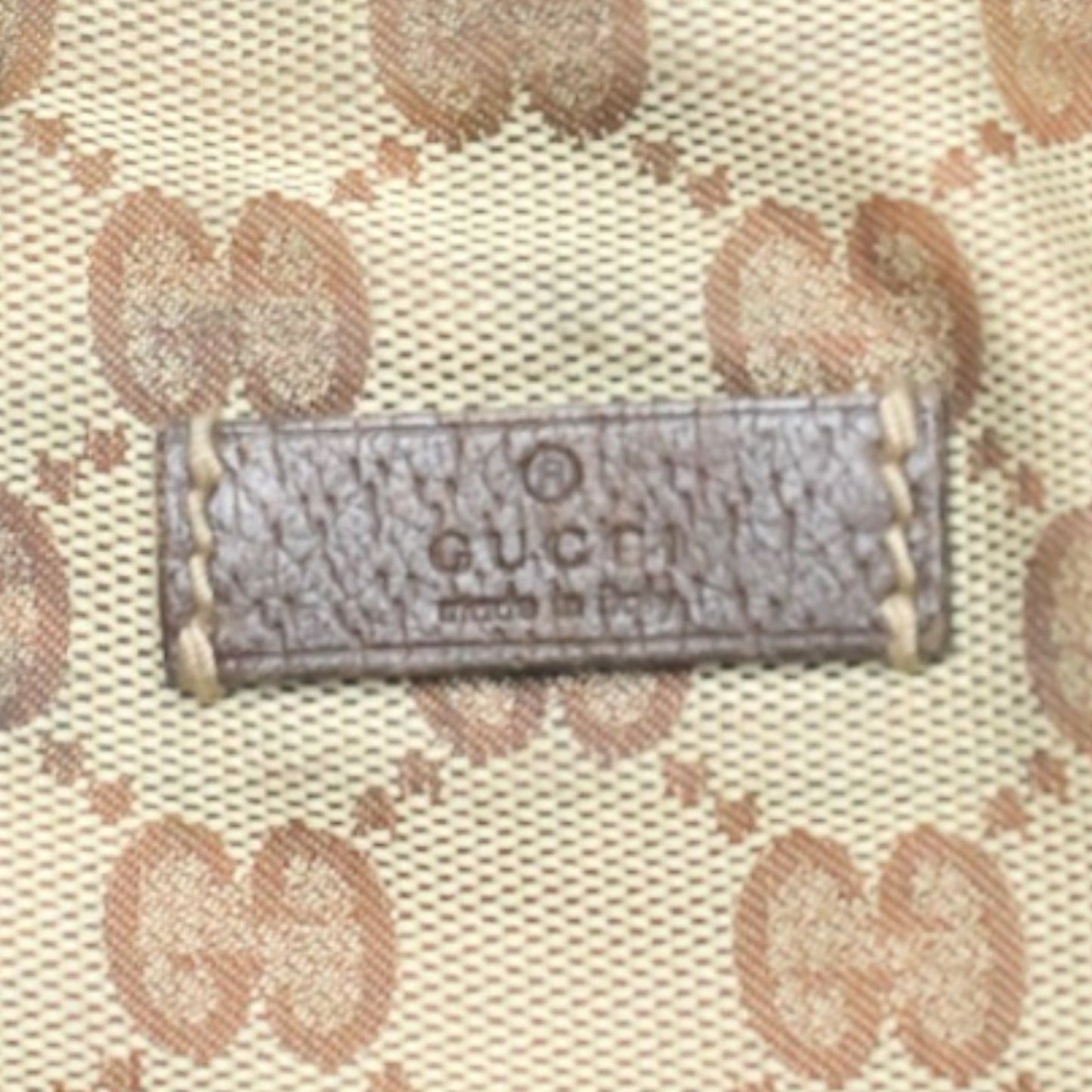 Gucci Gg Canvas Beige Gg Canvas Handbag Tote Bag