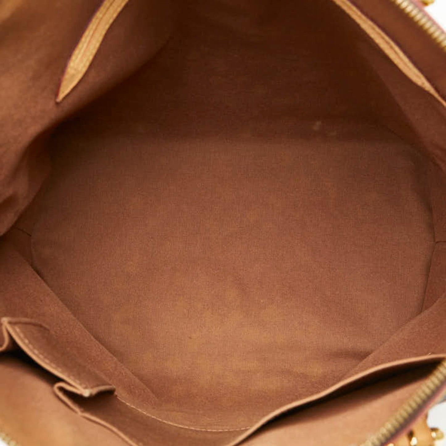 Louis Vuitton Brown Pvc Leather Shoulder Bag Tote Bag