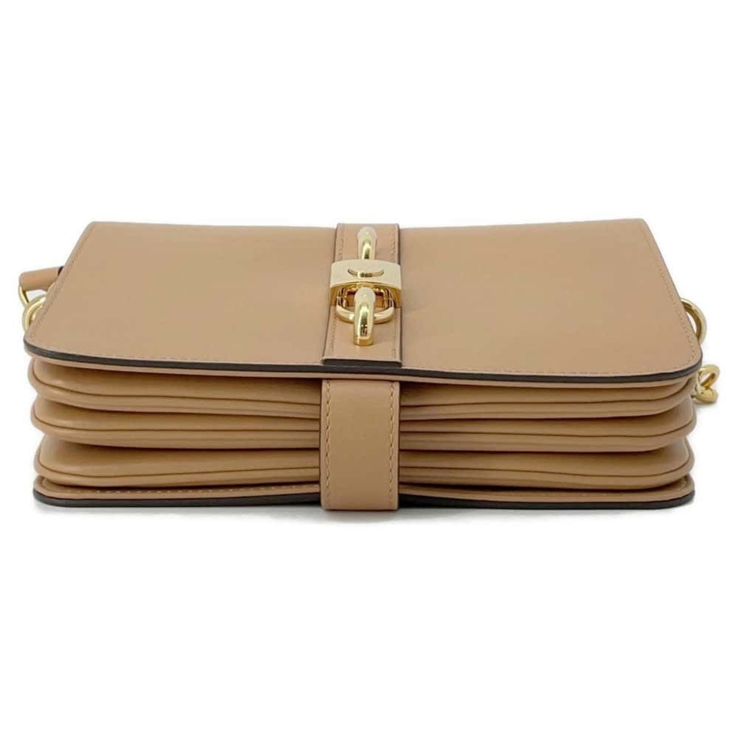 Louis Vuitton Camel Leather Shoulder Bag