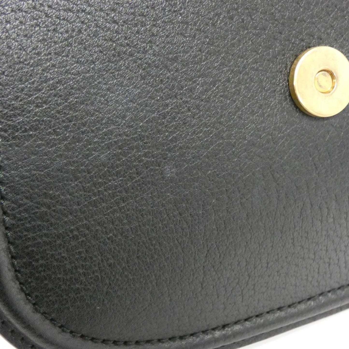 Gucci Black Leather Shoulder Bag