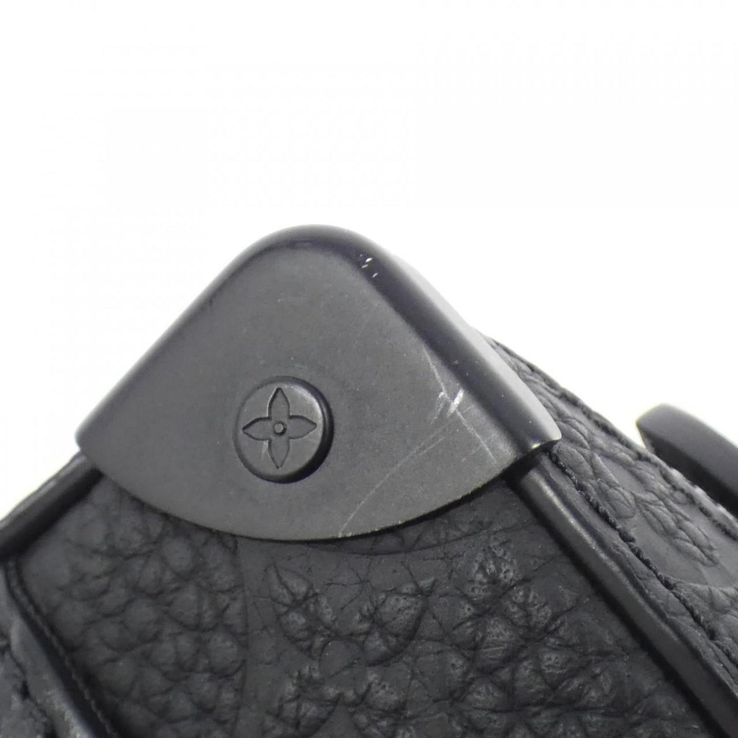 Louis Vuitton Black Leather Shoulder Bag