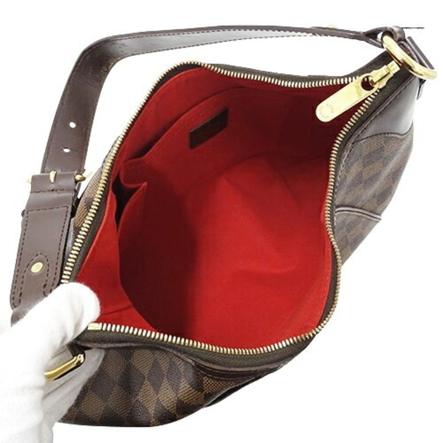 Louis Vuitton Damier Damier Canvas Ebene Damier Canvas Shoulder Bag
