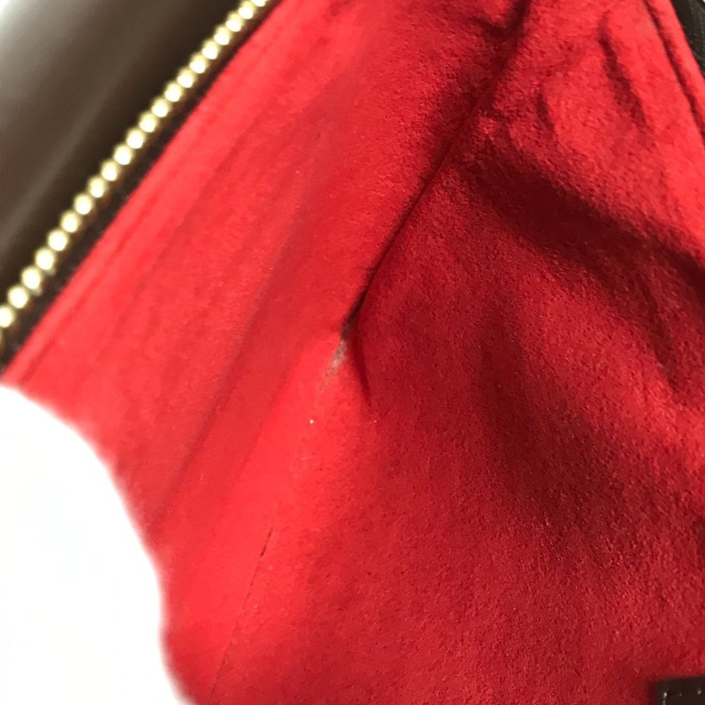 Louis Vuitton Brown Ebene Damier Canvas Pochette Shoulder Bag