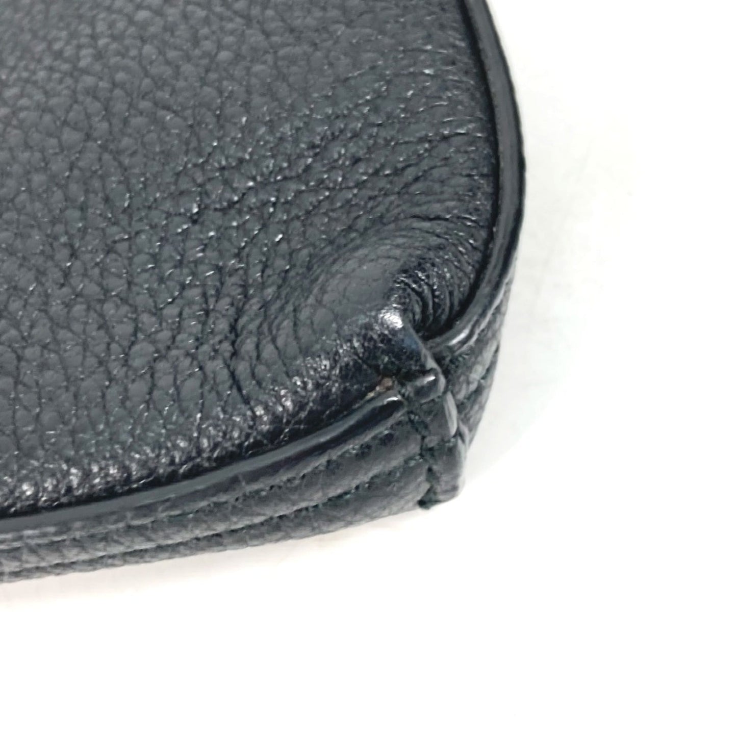 Gucci Black Leather Clutch Bag