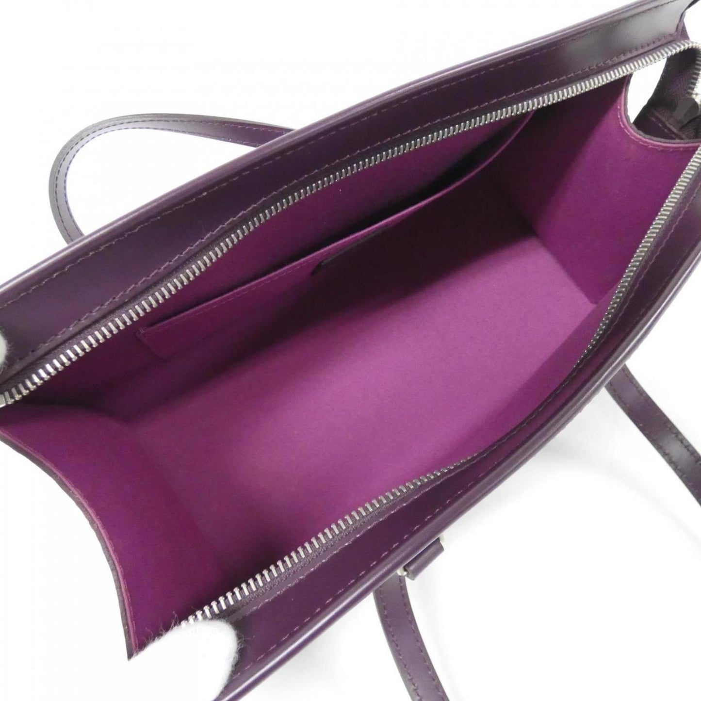 Louis Vuitton Cassis Leather Shoulder Bag