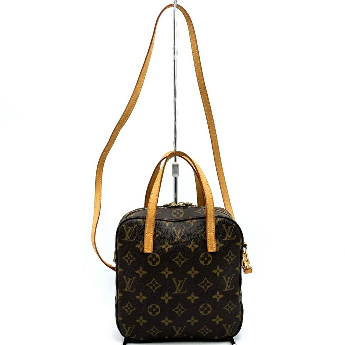 Louis Vuitton Brown Monogram Canvas Shoulder Bag