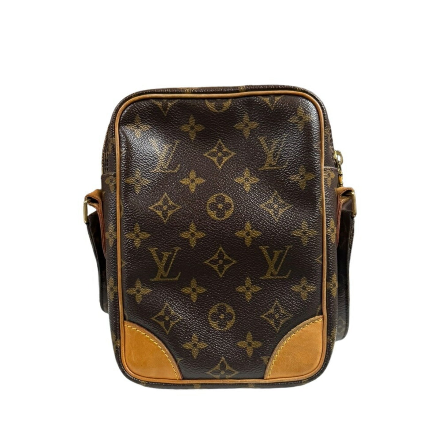Louis Vuitton Brown Monogram Canvas Shoulder Bag
