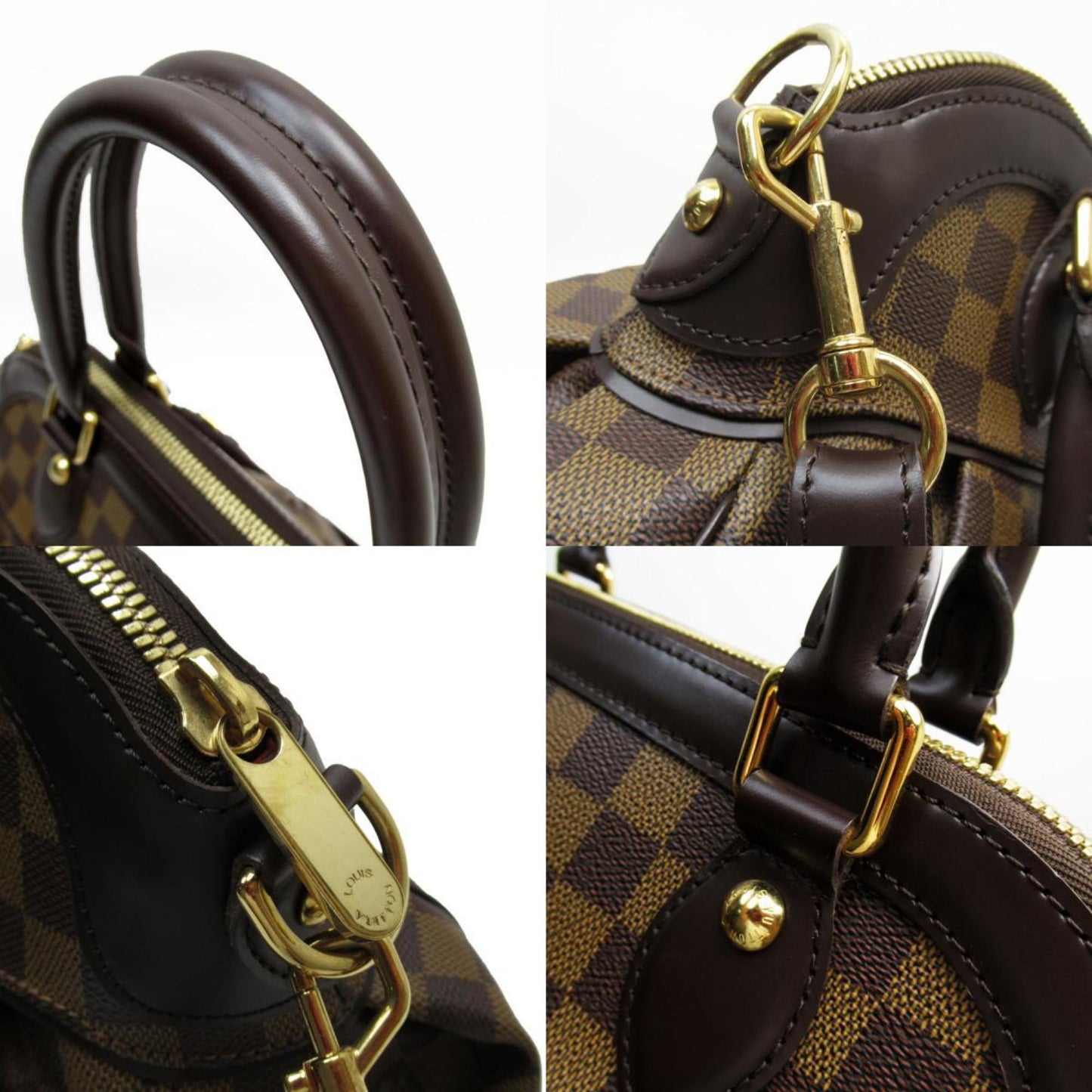 Louis Vuitton Brown Damier Canvas Handbag Shoulder Bag