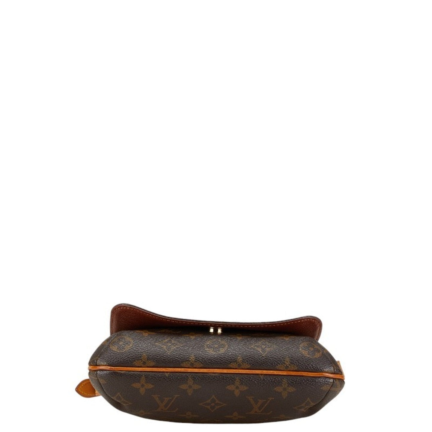 Louis Vuitton Brown Pvc Leather Shoulder Bag