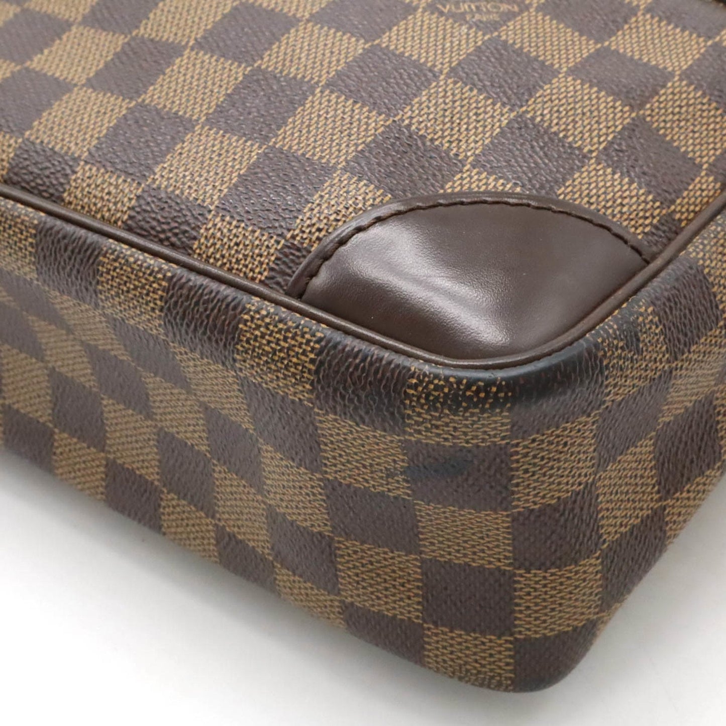 Louis Vuitton Brown Pvc Shoulder Bag